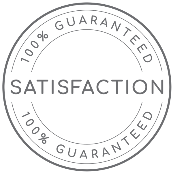 100% Satisfaction Guaranteed