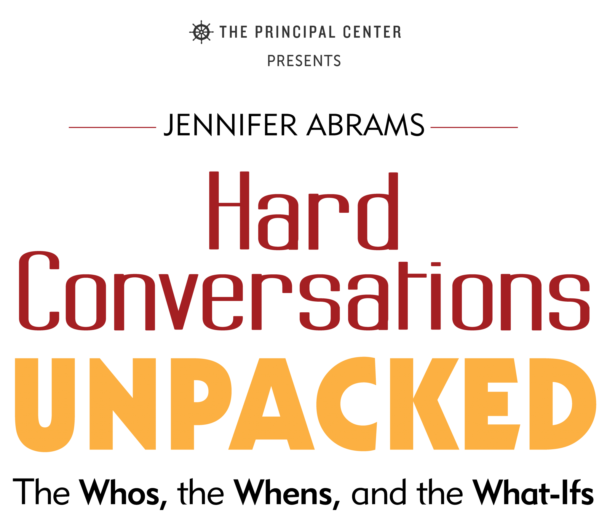 Hard Conversations Unpacked – Confirmation - The Principal Center